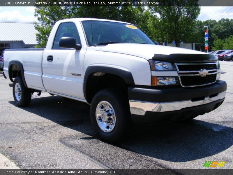Summit White / Dark Charcoal 2006 Chevrolet Silverado 2500HD Work Truck Regular Cab
