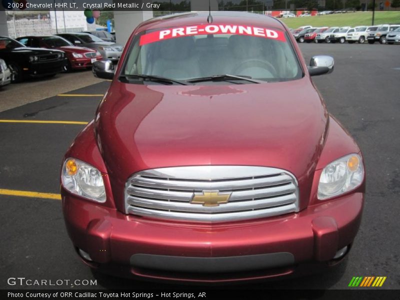 Crystal Red Metallic / Gray 2009 Chevrolet HHR LT