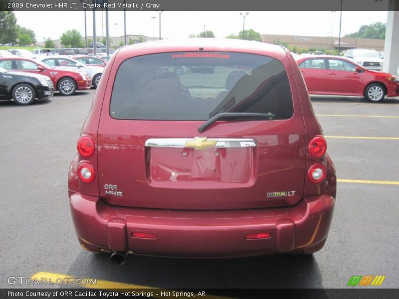 Crystal Red Metallic / Gray 2009 Chevrolet HHR LT
