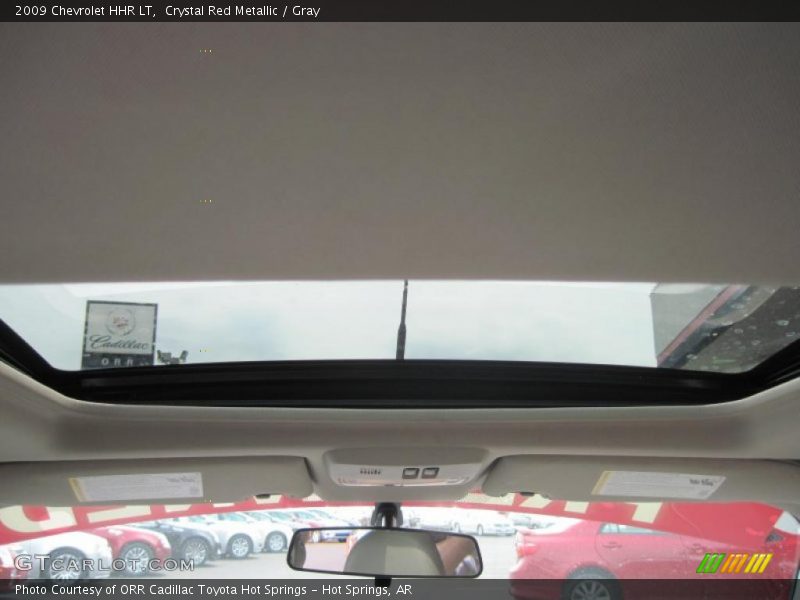 Crystal Red Metallic / Gray 2009 Chevrolet HHR LT