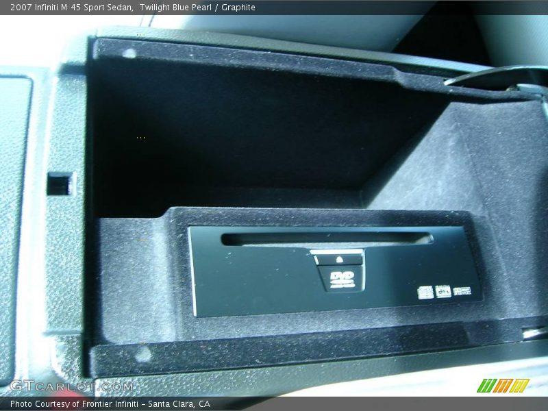 Twilight Blue Pearl / Graphite 2007 Infiniti M 45 Sport Sedan