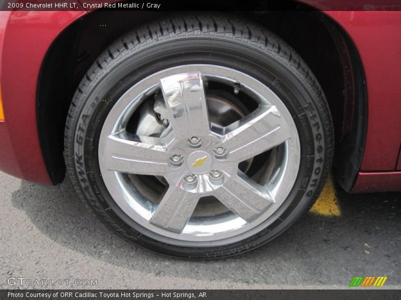 Crystal Red Metallic / Gray 2009 Chevrolet HHR LT