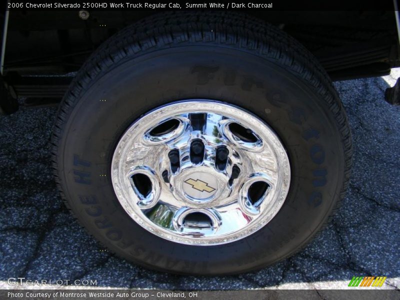 Summit White / Dark Charcoal 2006 Chevrolet Silverado 2500HD Work Truck Regular Cab