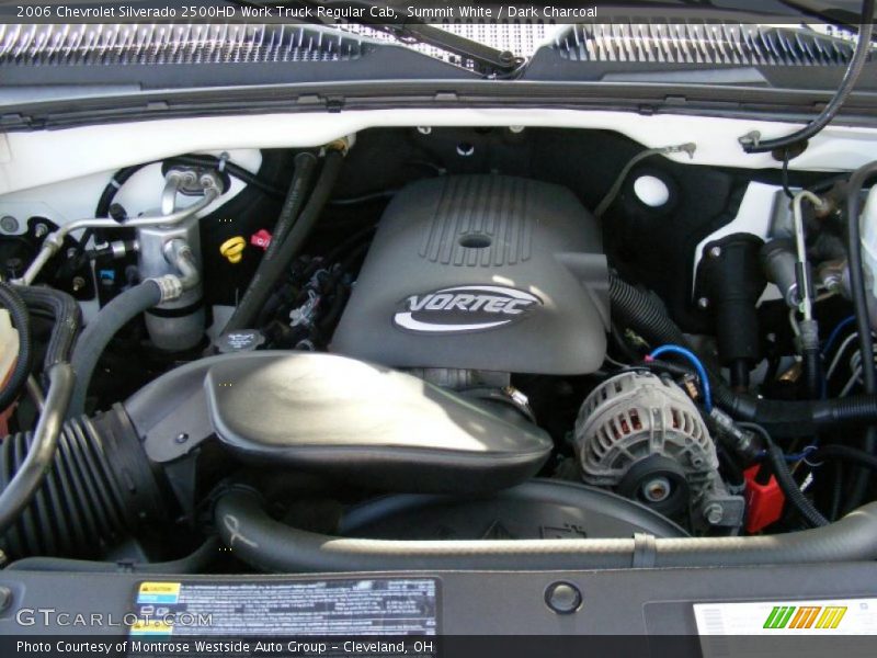 Summit White / Dark Charcoal 2006 Chevrolet Silverado 2500HD Work Truck Regular Cab