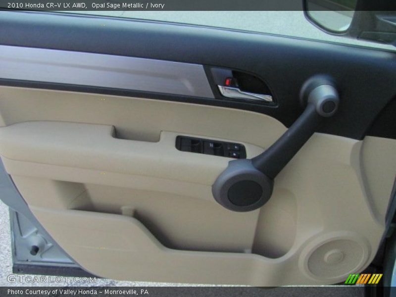 Opal Sage Metallic / Ivory 2010 Honda CR-V LX AWD