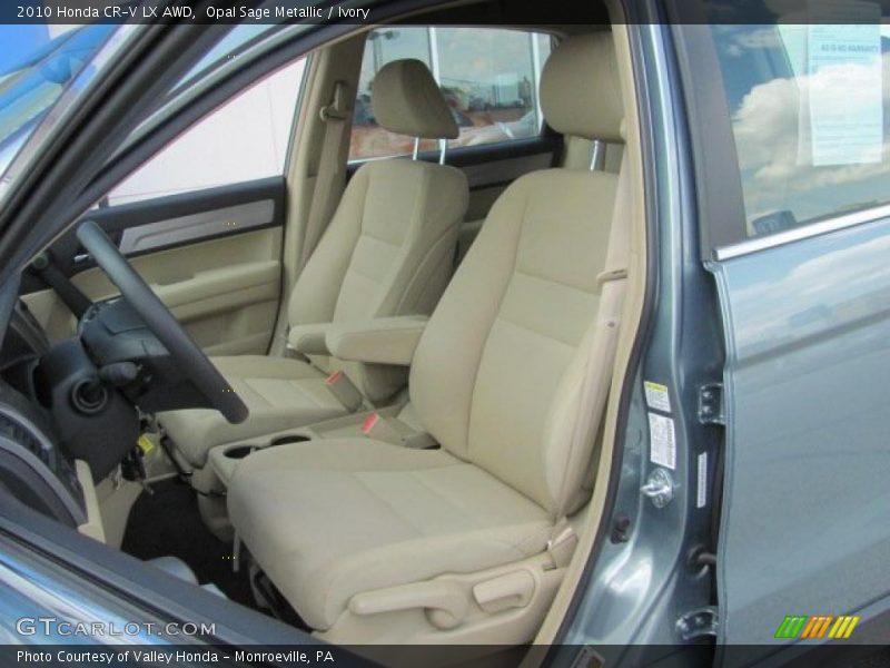 Opal Sage Metallic / Ivory 2010 Honda CR-V LX AWD