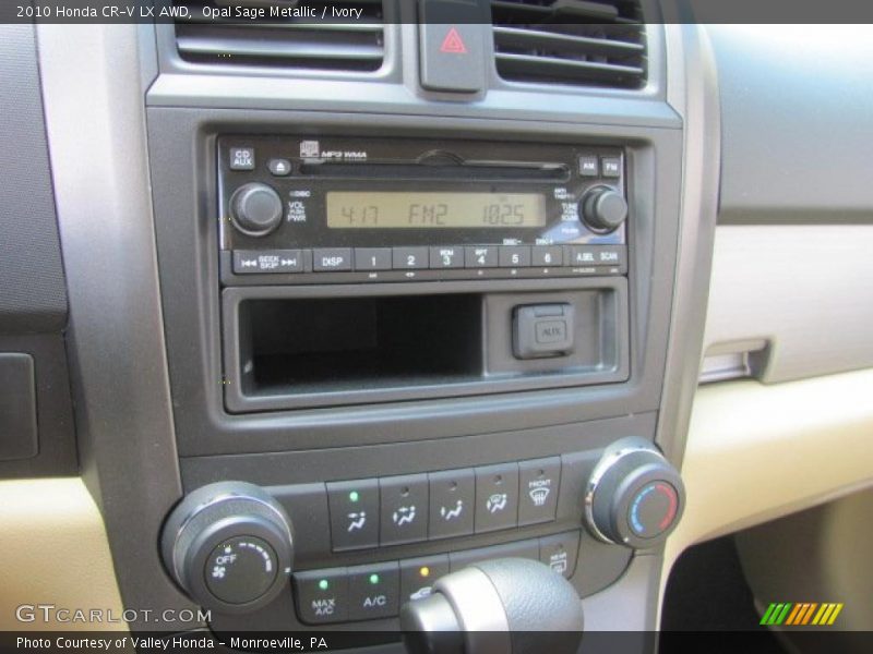 Opal Sage Metallic / Ivory 2010 Honda CR-V LX AWD