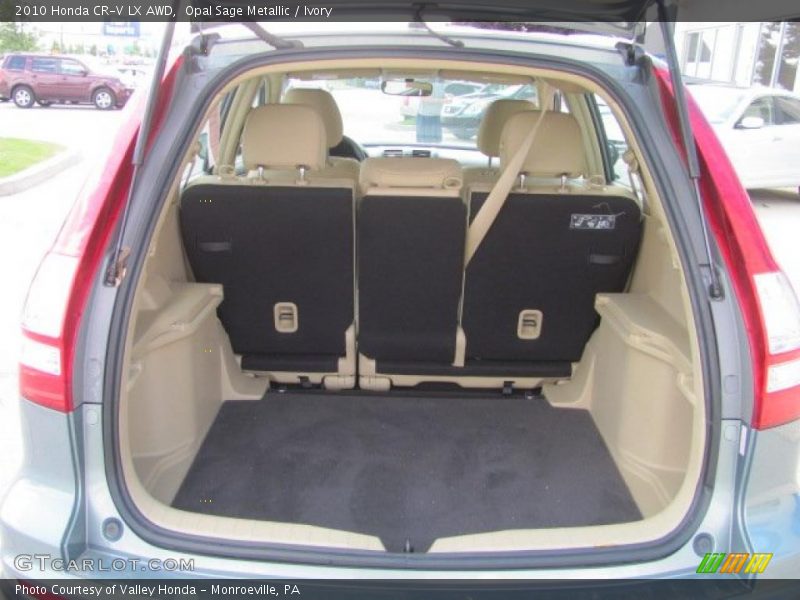 Opal Sage Metallic / Ivory 2010 Honda CR-V LX AWD
