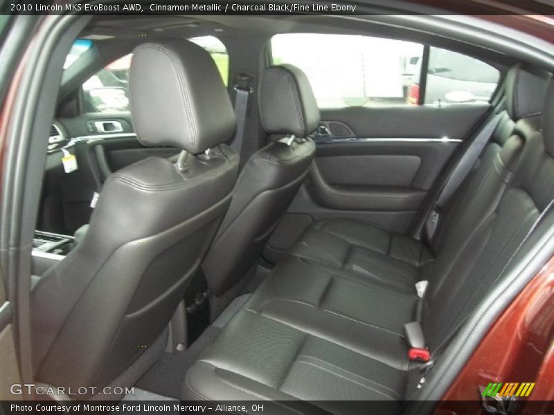 Cinnamon Metallic / Charcoal Black/Fine Line Ebony 2010 Lincoln MKS EcoBoost AWD