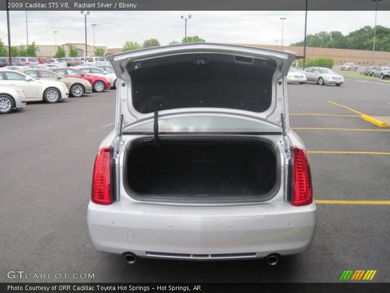 Radiant Silver / Ebony 2009 Cadillac STS V8