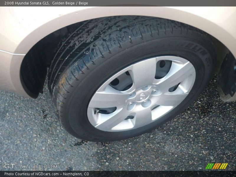 Golden Beige / Beige 2008 Hyundai Sonata GLS