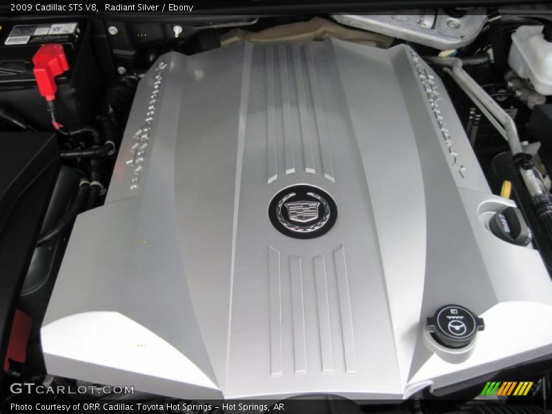 Radiant Silver / Ebony 2009 Cadillac STS V8