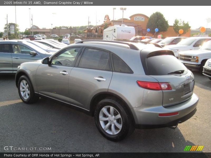 Diamond Graphite Gray / Willow 2005 Infiniti FX 35 AWD