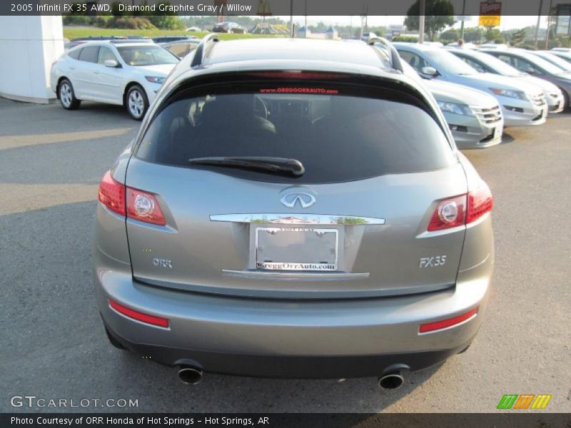 Diamond Graphite Gray / Willow 2005 Infiniti FX 35 AWD