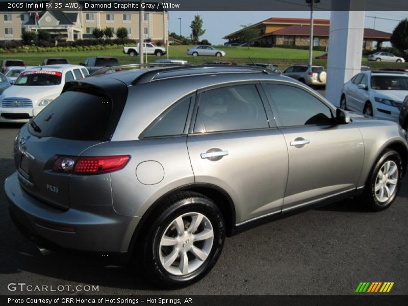 Diamond Graphite Gray / Willow 2005 Infiniti FX 35 AWD