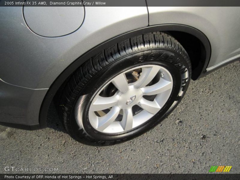 Diamond Graphite Gray / Willow 2005 Infiniti FX 35 AWD