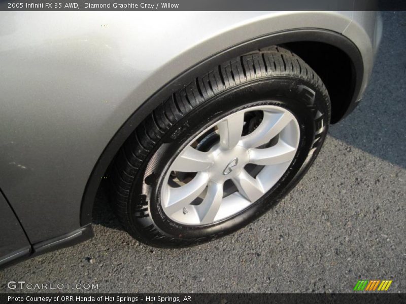 Diamond Graphite Gray / Willow 2005 Infiniti FX 35 AWD