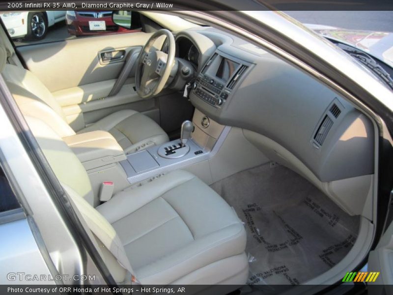 Diamond Graphite Gray / Willow 2005 Infiniti FX 35 AWD