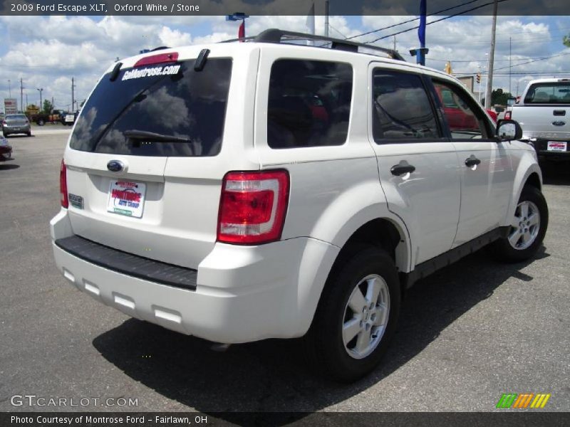 Oxford White / Stone 2009 Ford Escape XLT