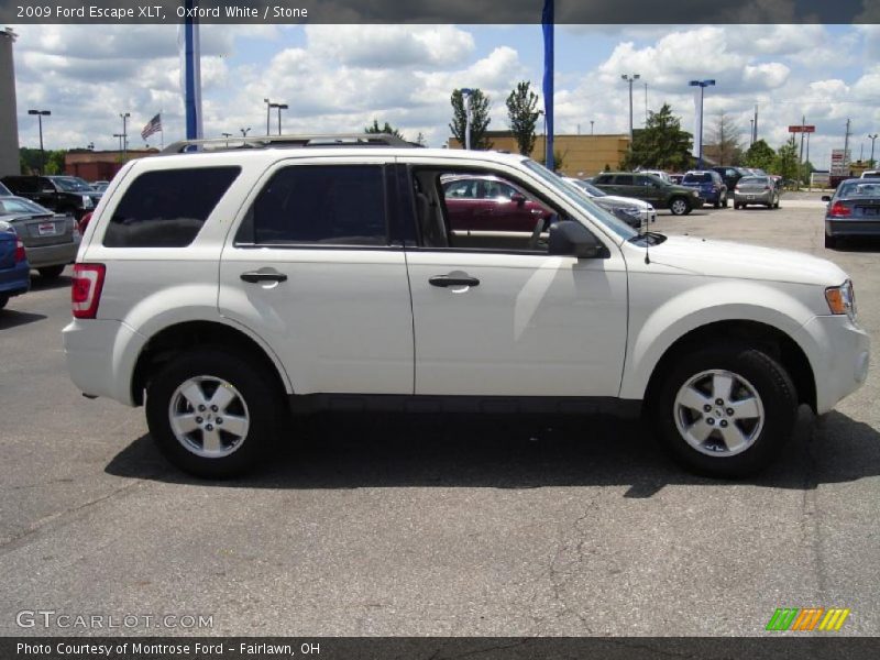 Oxford White / Stone 2009 Ford Escape XLT
