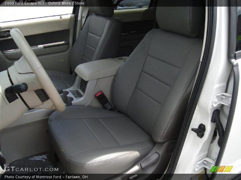 Oxford White / Stone 2009 Ford Escape XLT