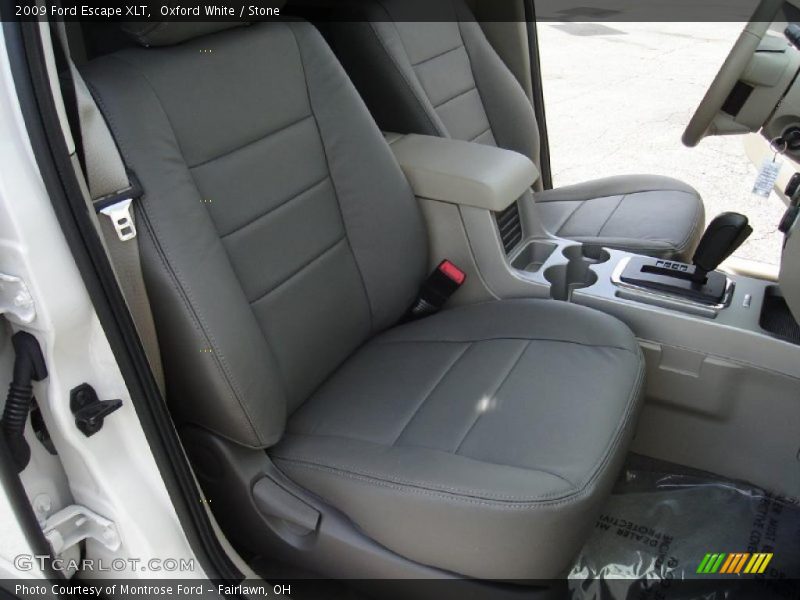 Oxford White / Stone 2009 Ford Escape XLT