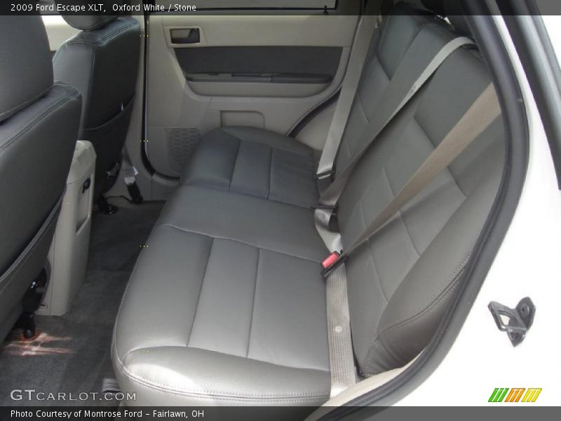 Oxford White / Stone 2009 Ford Escape XLT