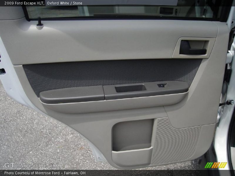 Oxford White / Stone 2009 Ford Escape XLT