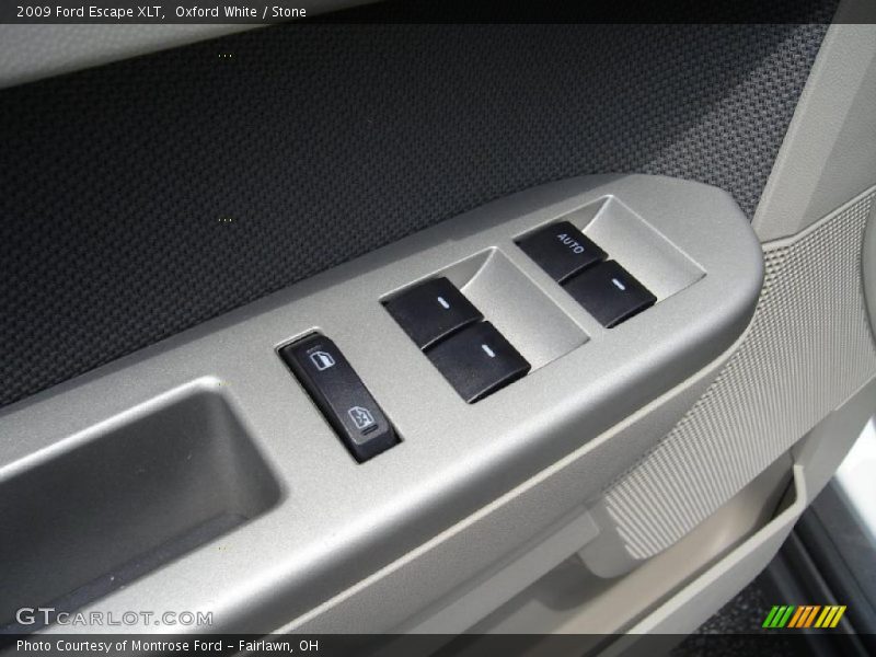 Oxford White / Stone 2009 Ford Escape XLT