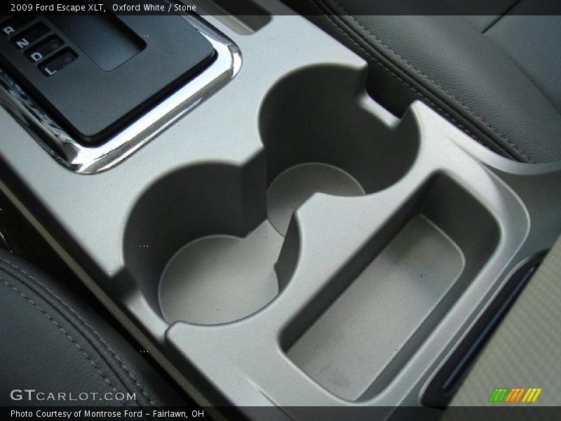 Oxford White / Stone 2009 Ford Escape XLT