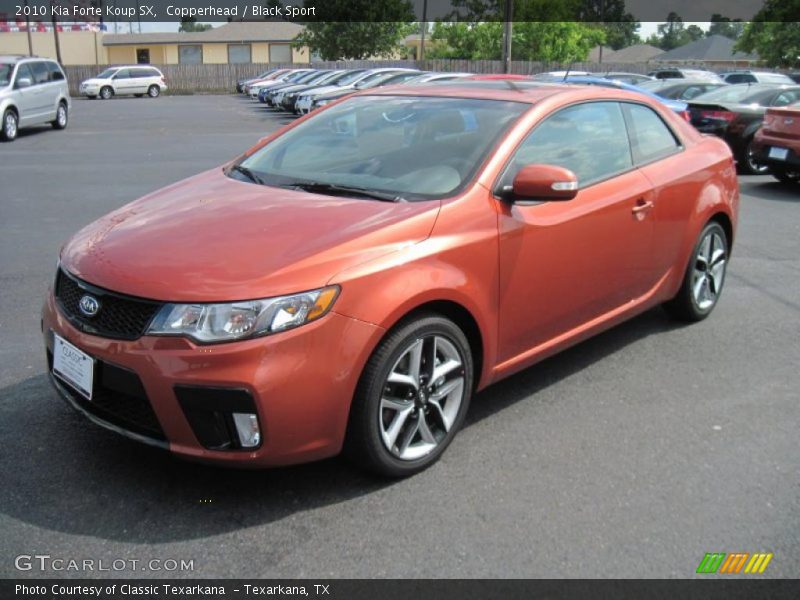 Copperhead / Black Sport 2010 Kia Forte Koup SX