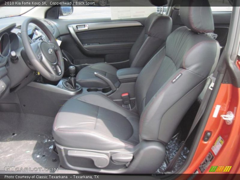 Copperhead / Black Sport 2010 Kia Forte Koup SX