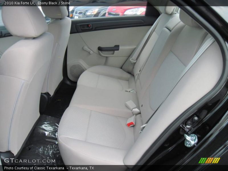 Ebony Black / Stone 2010 Kia Forte LX