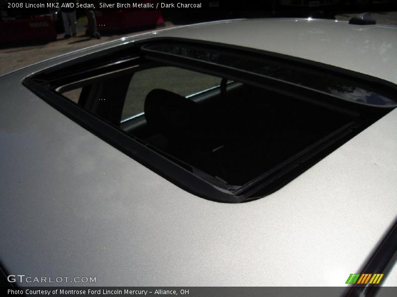 Silver Birch Metallic / Dark Charcoal 2008 Lincoln MKZ AWD Sedan