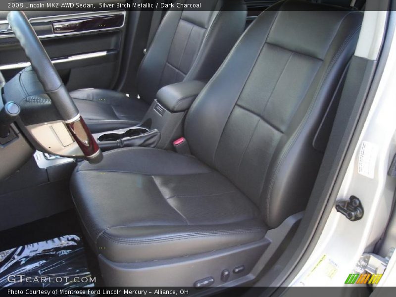 Silver Birch Metallic / Dark Charcoal 2008 Lincoln MKZ AWD Sedan