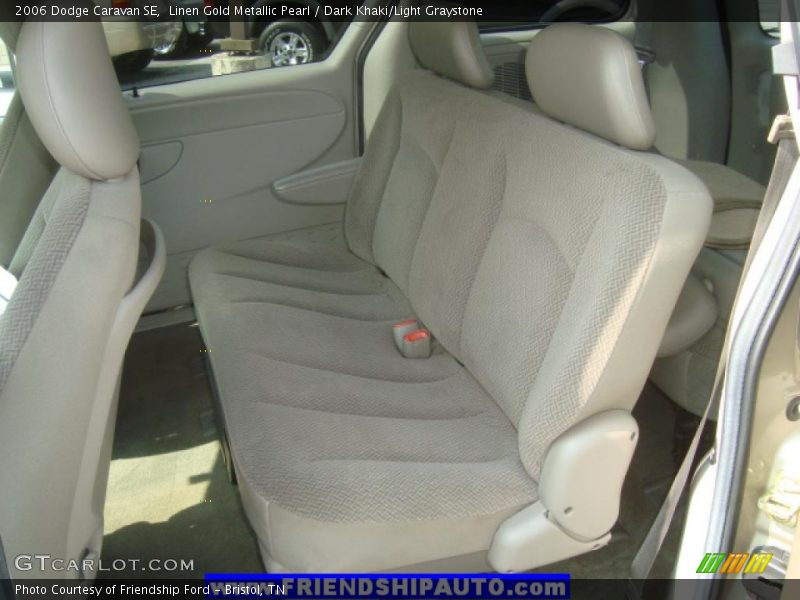 Linen Gold Metallic Pearl / Dark Khaki/Light Graystone 2006 Dodge Caravan SE