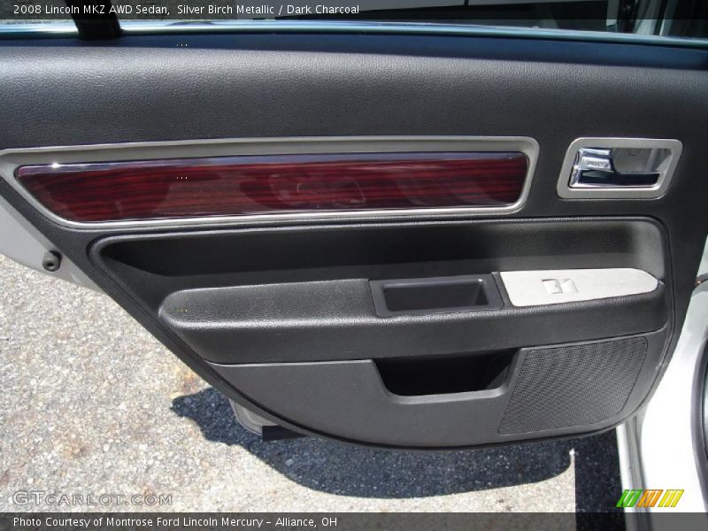 Silver Birch Metallic / Dark Charcoal 2008 Lincoln MKZ AWD Sedan