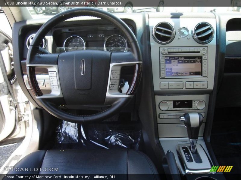 Silver Birch Metallic / Dark Charcoal 2008 Lincoln MKZ AWD Sedan