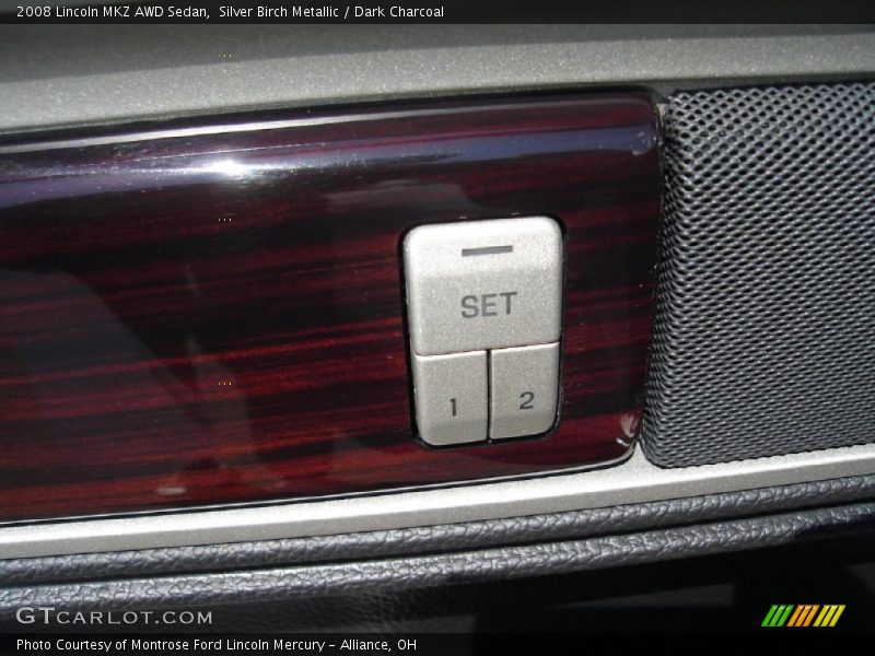 Silver Birch Metallic / Dark Charcoal 2008 Lincoln MKZ AWD Sedan
