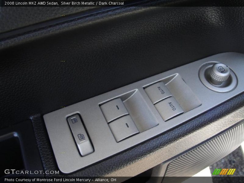Silver Birch Metallic / Dark Charcoal 2008 Lincoln MKZ AWD Sedan