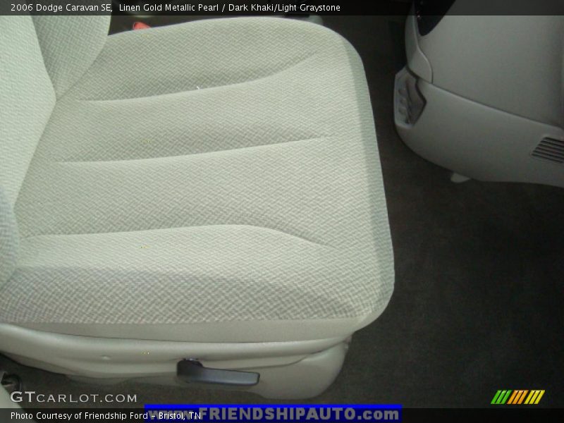 Linen Gold Metallic Pearl / Dark Khaki/Light Graystone 2006 Dodge Caravan SE