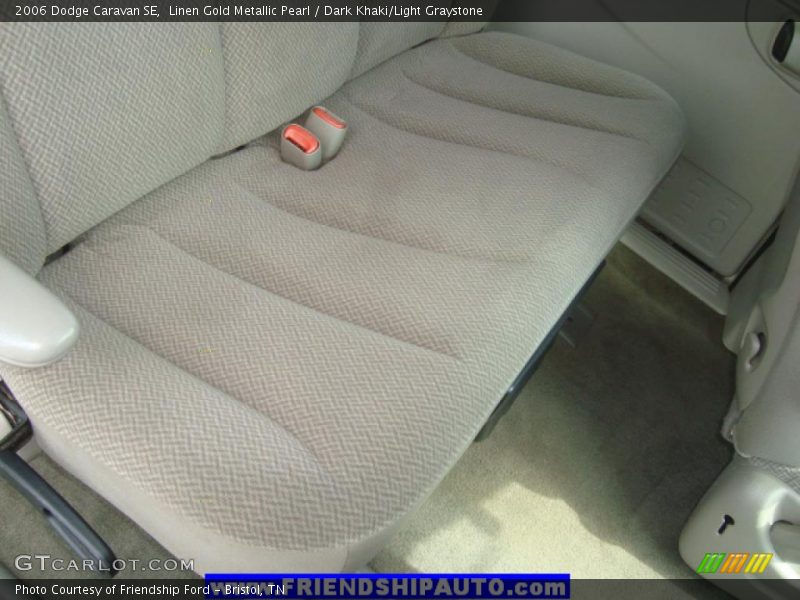 Linen Gold Metallic Pearl / Dark Khaki/Light Graystone 2006 Dodge Caravan SE