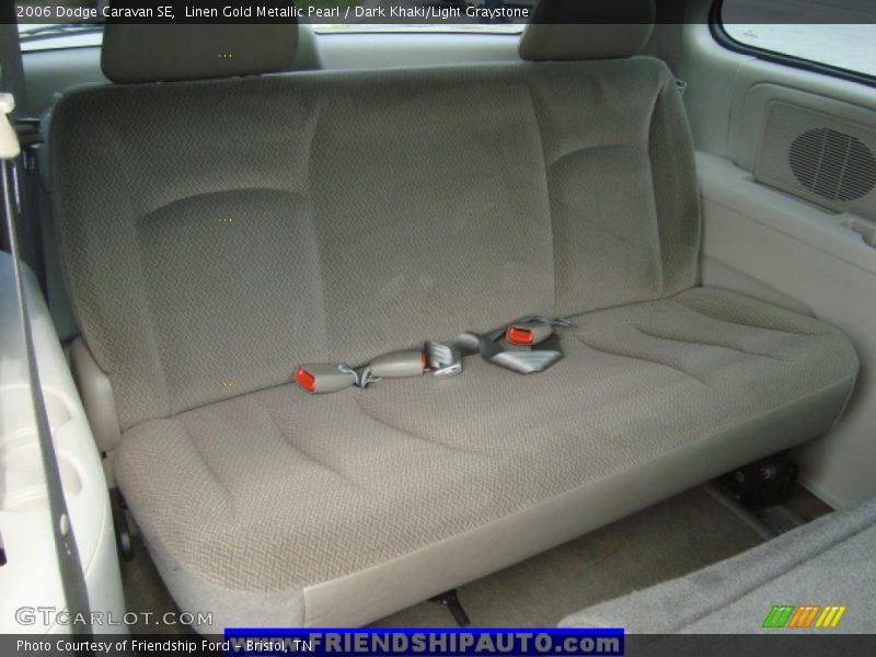 Linen Gold Metallic Pearl / Dark Khaki/Light Graystone 2006 Dodge Caravan SE