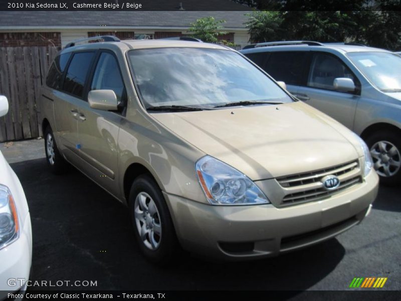 Cashmere Beige / Beige 2010 Kia Sedona LX