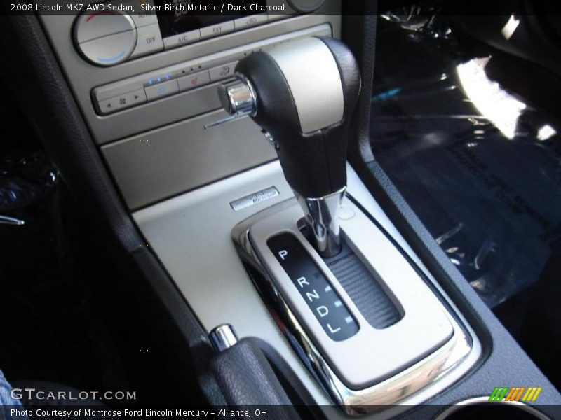 Silver Birch Metallic / Dark Charcoal 2008 Lincoln MKZ AWD Sedan