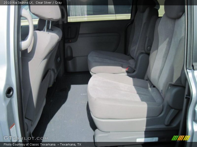 Clear Silver / Gray 2010 Kia Sedona LX