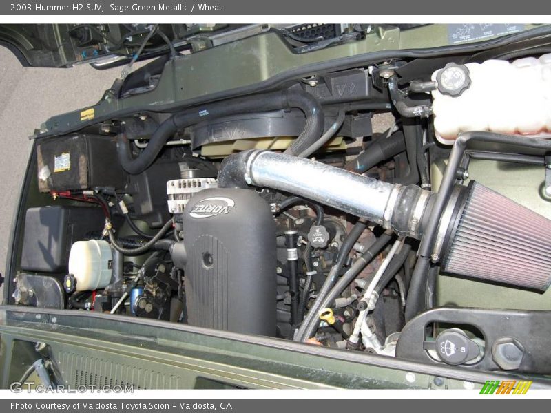 Sage Green Metallic / Wheat 2003 Hummer H2 SUV