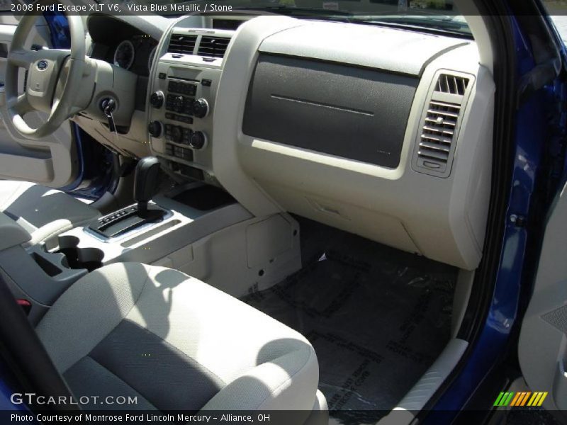 Vista Blue Metallic / Stone 2008 Ford Escape XLT V6