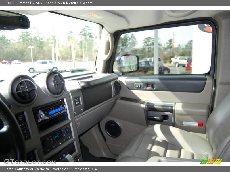 Sage Green Metallic / Wheat 2003 Hummer H2 SUV