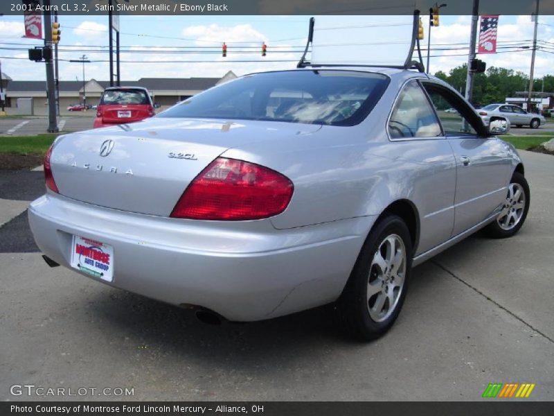 Satin Silver Metallic / Ebony Black 2001 Acura CL 3.2